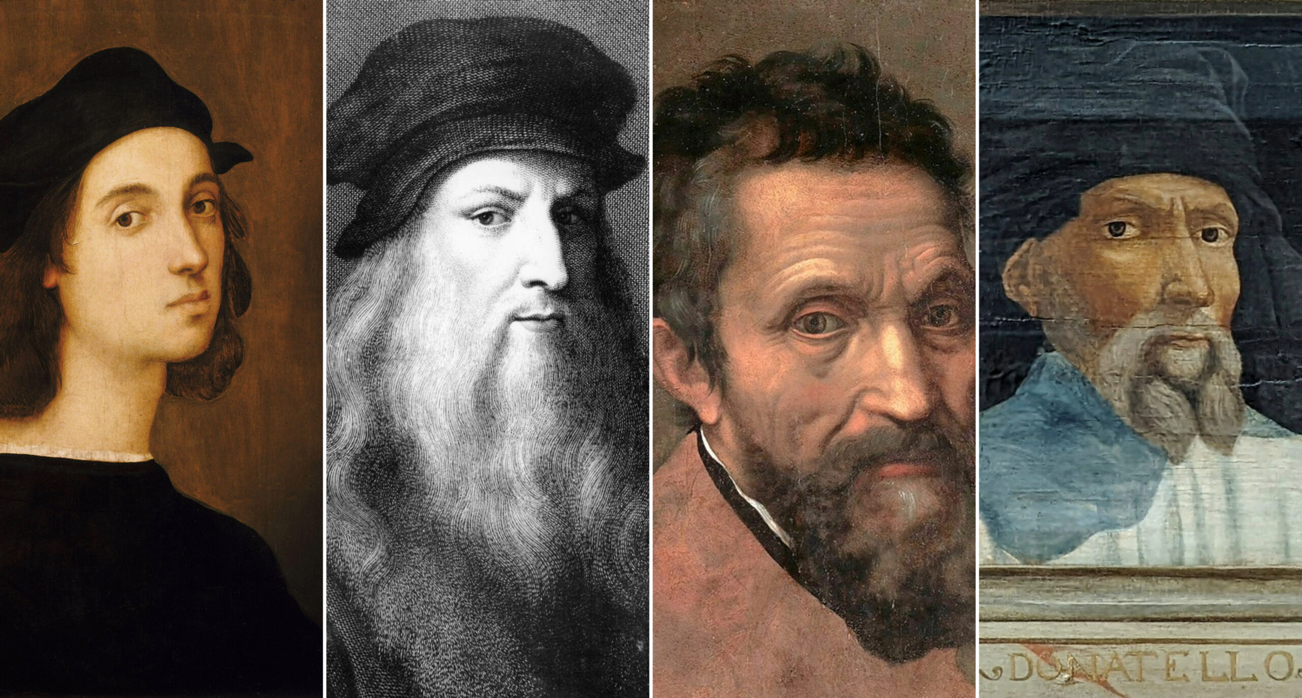 Raphael - Leonardo - Michelangelo - Donatello