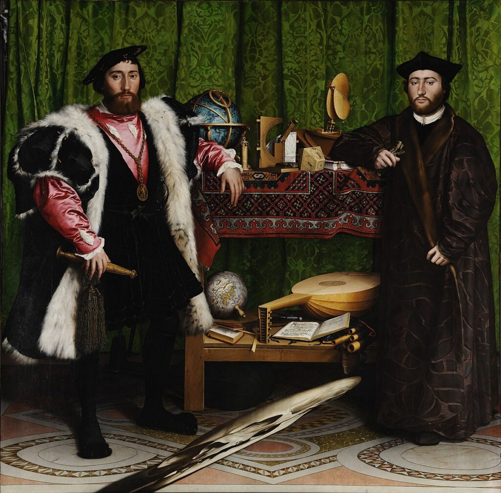 Hans Holbein the Younger - The Ambassadors (1533)