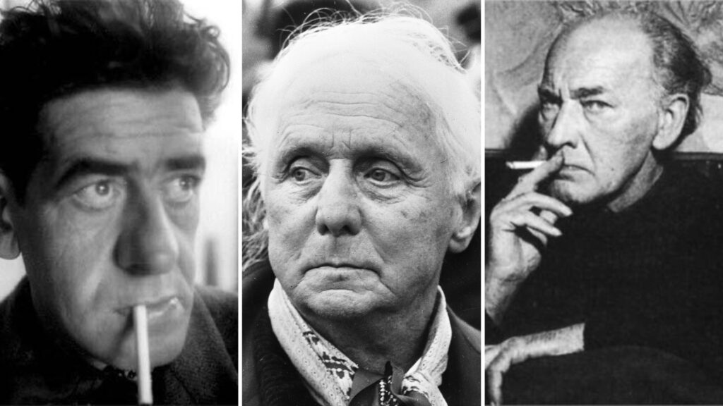 Óscar Domínguez - Max Ernst - Hans Bellmer